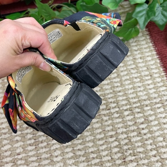 FARM RIO Cashew Platform Mule In Cashew Black Size 7 Brand new - Picture 11 of 15